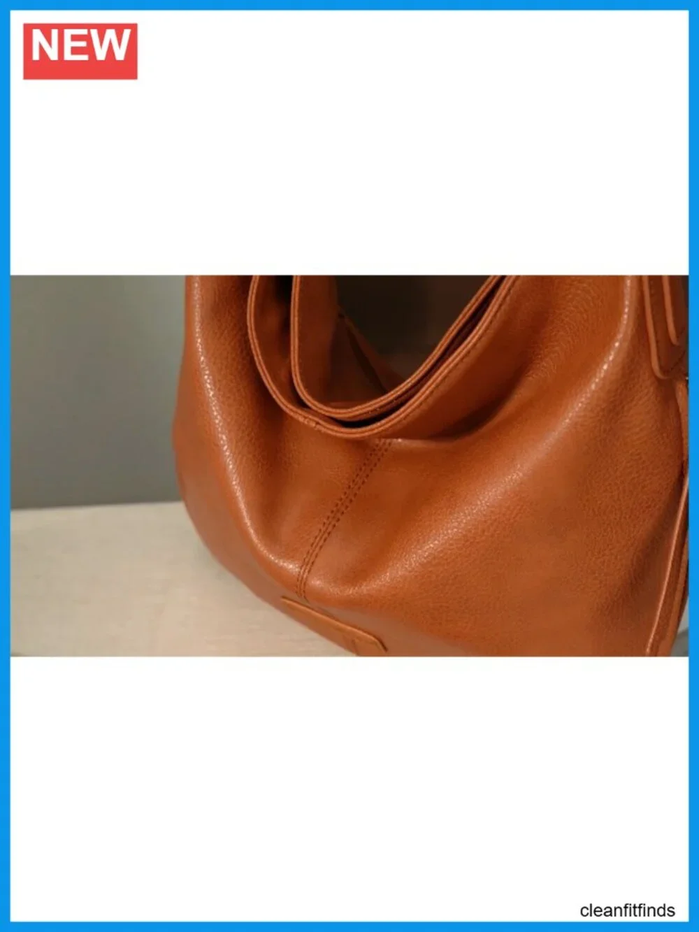 Hobo Shoulder Bag for Women Vegan Leather Large Purses Crossbody